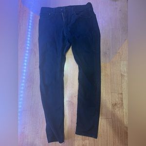 Levi & Strauss Black Skinny Jeans 32x32